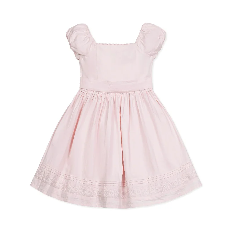 High End Fashion Sateen Organic Flower Girl Dress - Baby