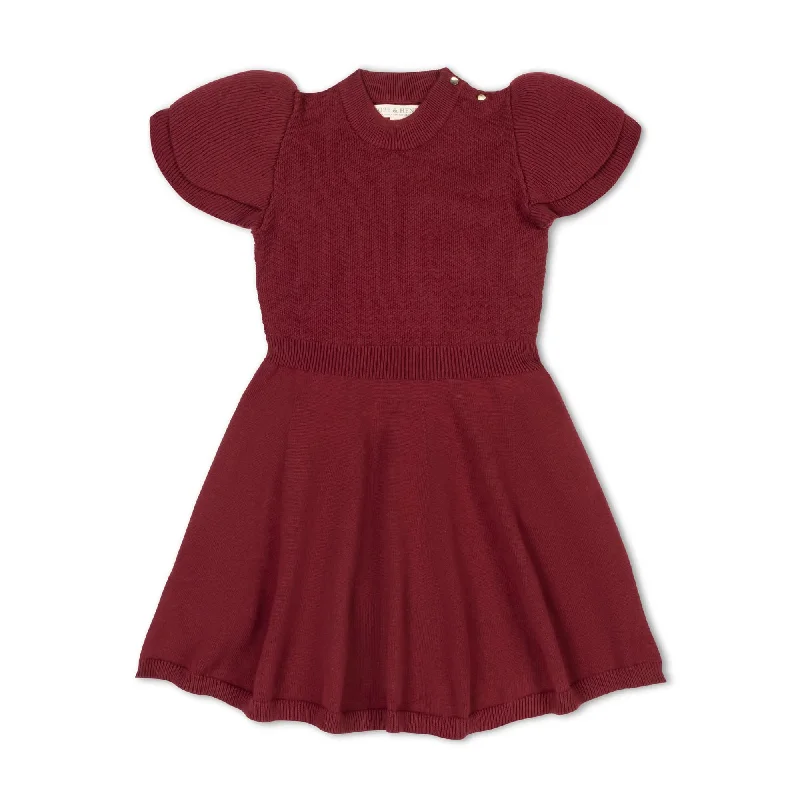 Sale Clearance Organic Flutter Sleeve Sweater Dress - Baby