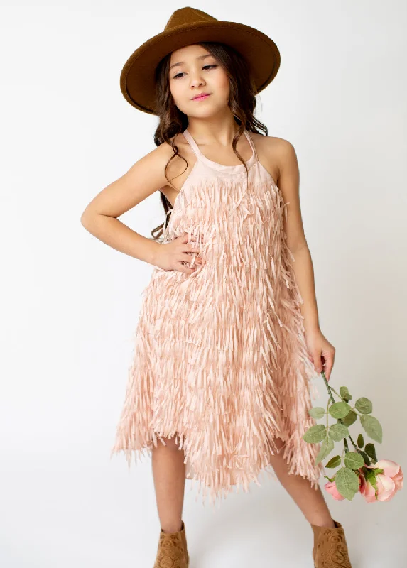 Clothing Store Caleo Dress in Blush