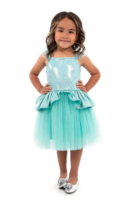 Women's Casual Dresses Teal Tutu Dress