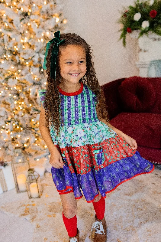 Holiday Discount Festive Little Wonders Shimmer Dress