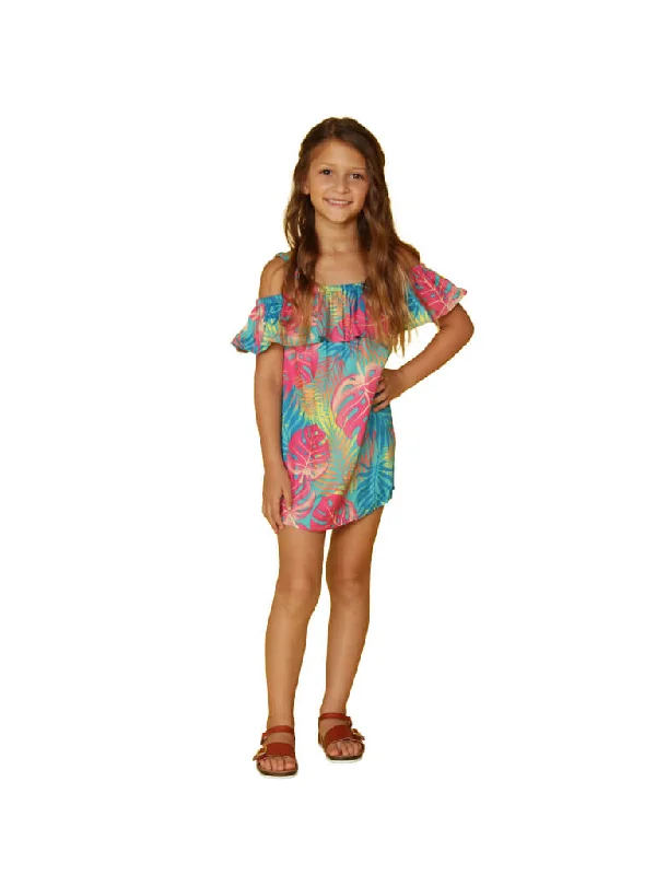 Stylish And Comfortable Clothing For Women Girl's "Peasant dress" cover up in various printed fabrics