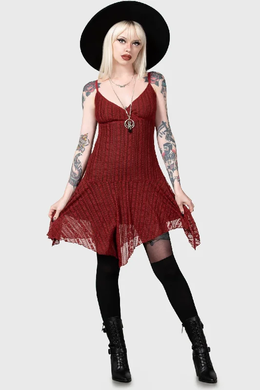 Latest Fashion for Women Emelia's Wrath Dress [RED] - Resurrect