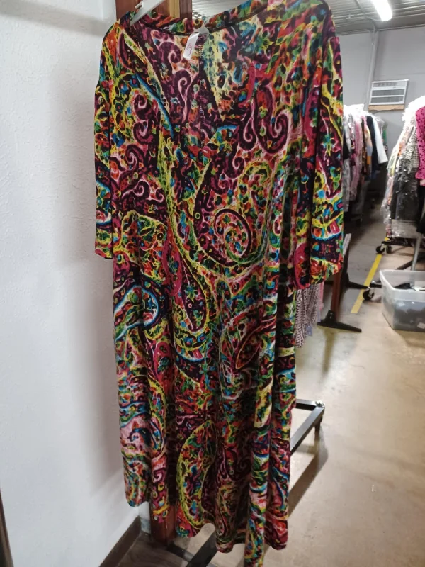 Casual Wear Bright Gorgeous Paisley Dress