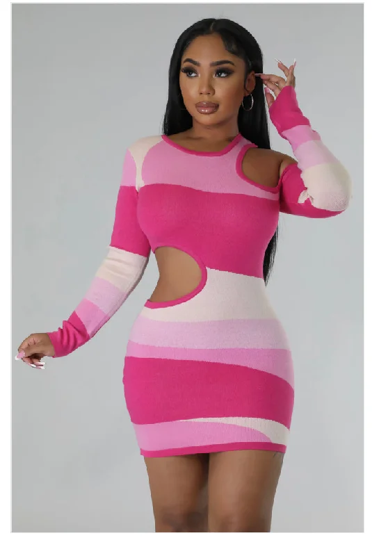 Women's Transitional Garments Feeling pink dress