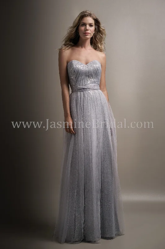 Women's High Street Fashion Soft Tulle & Sequins Sweetheart Convertible Dress | Available Long or Short - Several Colors - Sizes 00-34 | In Store ONLY