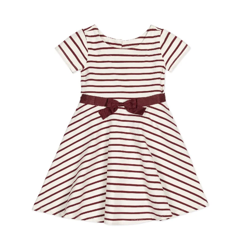 Seasonal Sale Organic Short Sleeve Skater Dress - Baby