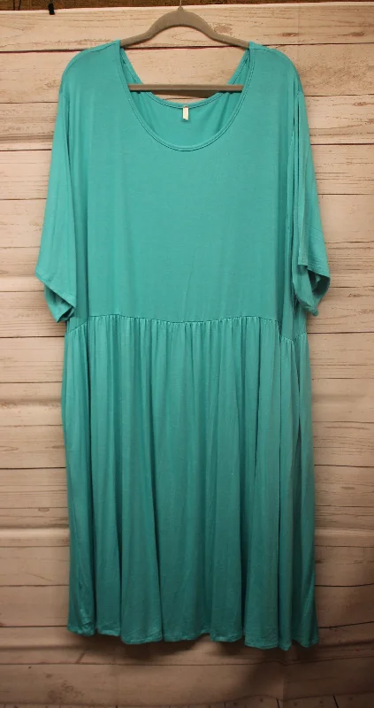 Women's Clothing for Every Season and Trend PSFU BlueTeal Aqua-y Color Dress