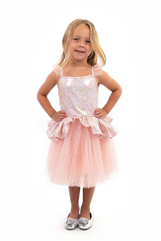 Seasonal Women's Fashion Trends Rose Gold Tutu Dress