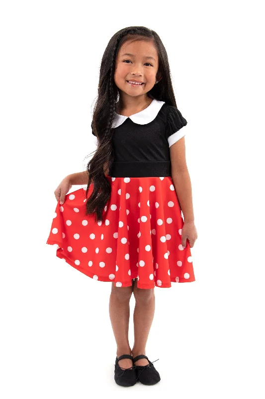 Sale On Clothing Retro Polka Dot Twirl Dress