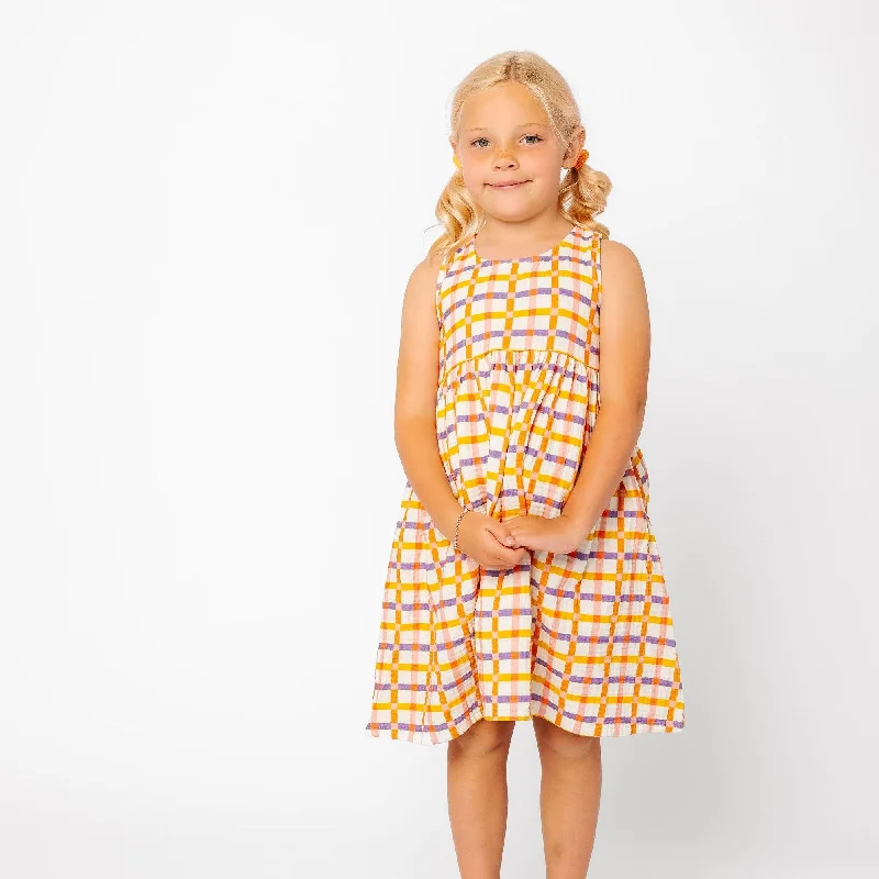 Clothing Woman The Hattie Dress in Hopscotch