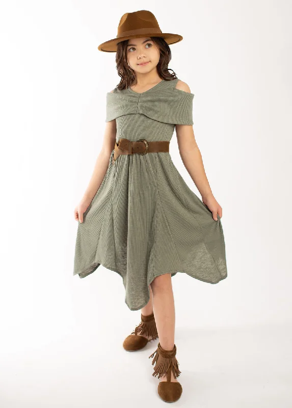 Fashion Forward Medora Dress in Agave