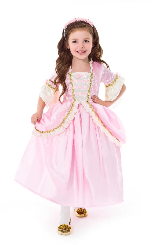 Relaxed Style Pink Vintage Princess Dress