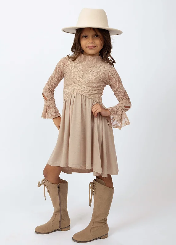 Wardrobe Upgrade Kaleigh Dress in Sand