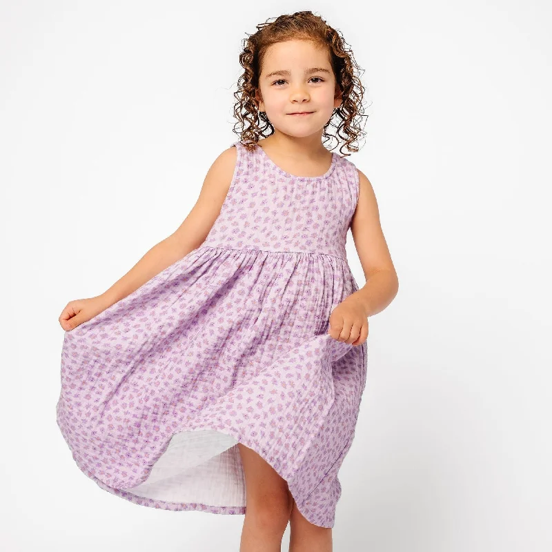 Online Impressions Boutique The Hattie Dress in Sweet Lilac