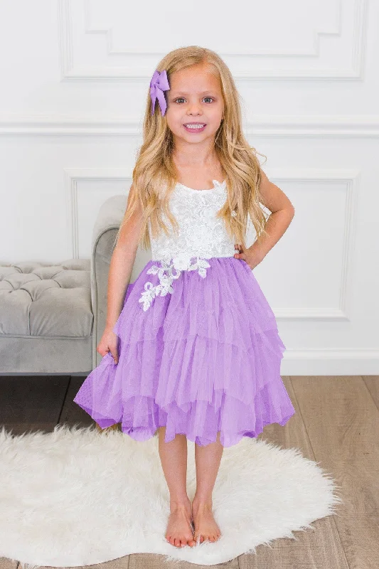 Outfits Ideas Deluxe Lavender Tank Tulle Dress