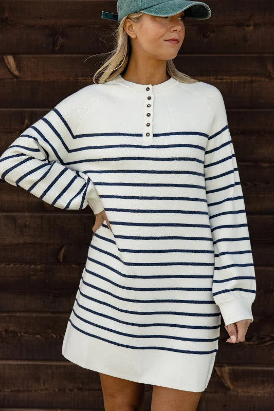 Weekend Sale She’s Got A Way Striped Dress