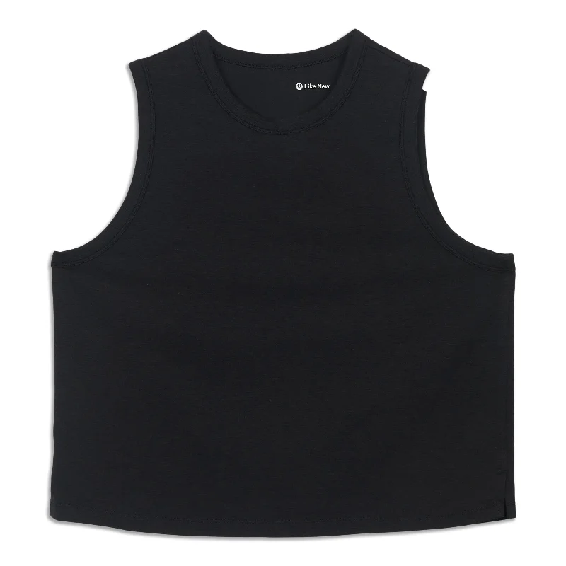 Women's Clothing For Outdoor Activities Classic-Fit -Blend Tank Top - Resale