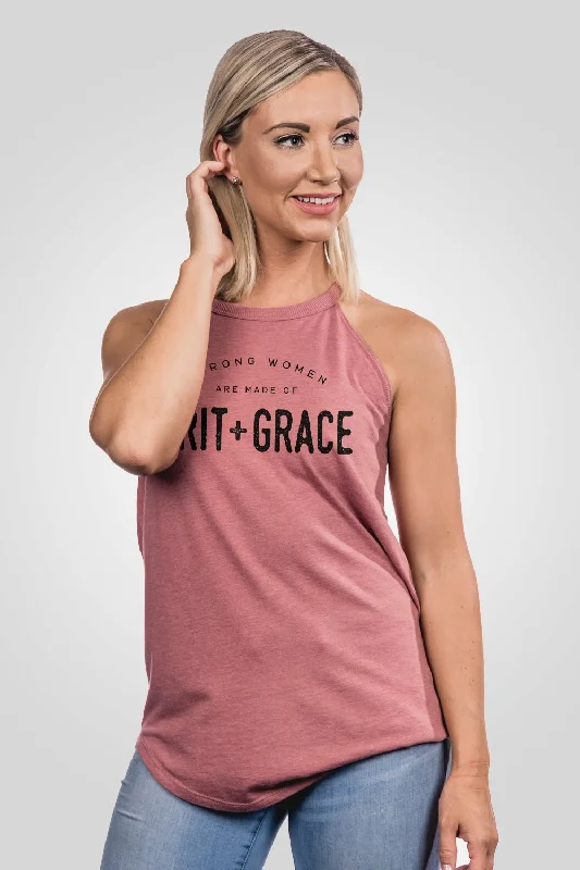 Women's Comfortable Clothes For Weekends Women's Halter Tank - Strong Women