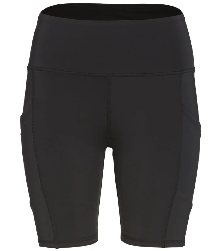 Marika Lucy High Waisted Tummy Control Yoga Shorts Black