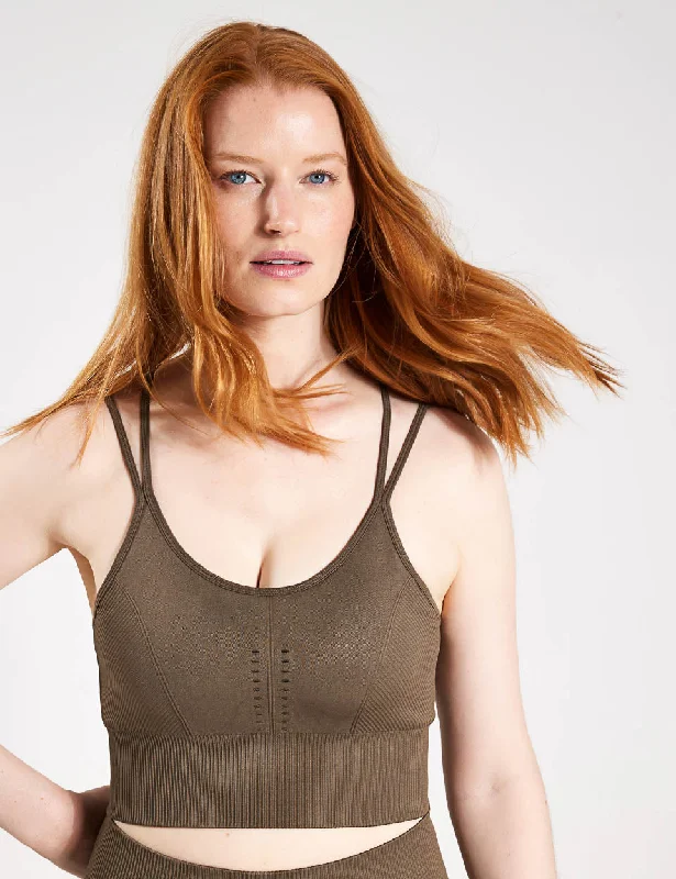 Women's Night-Out Clothes India Seamless Bra - Walnut