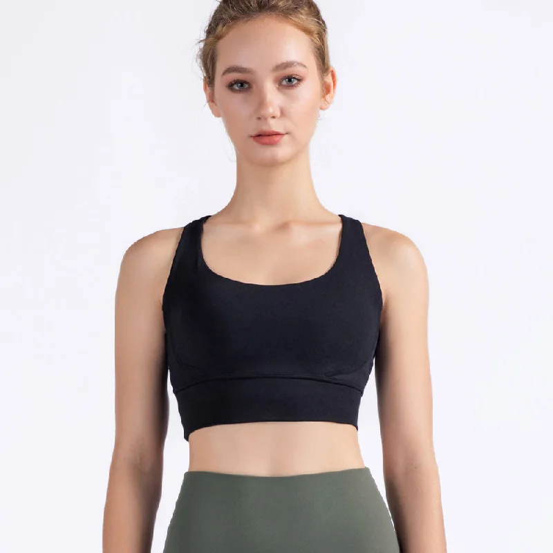 Women's Clothing For Outdoor Activities Cross Back Yoga Bra
