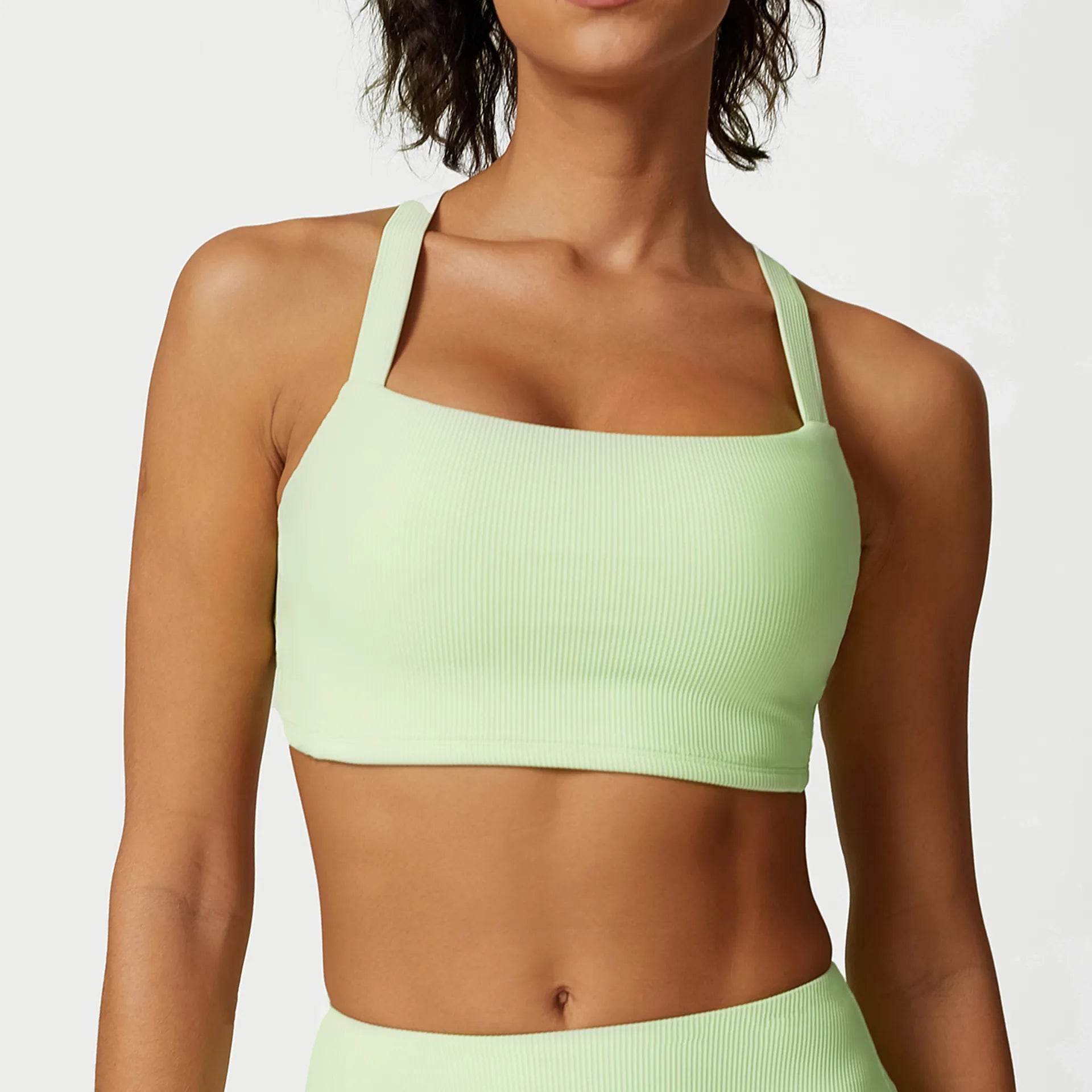 Casual Clothes For Women SPARK Summer Ribbed Sports Bra SB2347