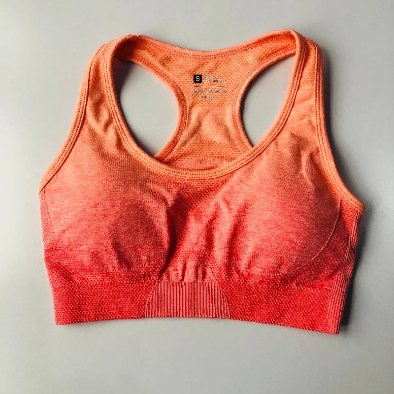 Women Fitness Seamless Athletic Wear Sports Bra