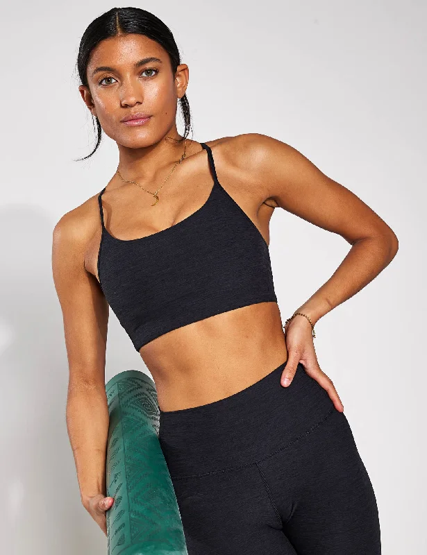 Women's Trendy Activewear Apparel SoftLuxe Bra - Dark Charcoal