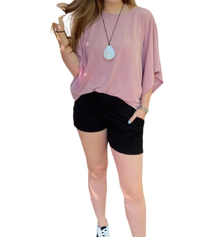 Women's Professional Apparel Basic Ponte Shorts In Black