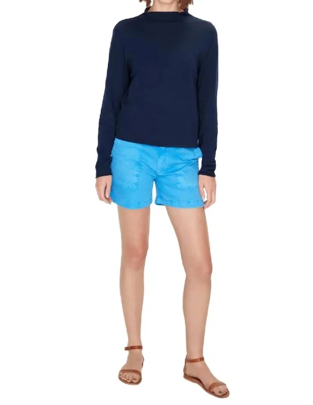 City Short In Azzurro